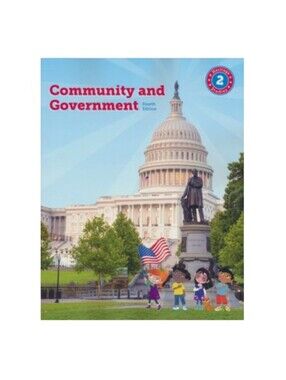 Bju Press 2nd Second Grade Government Community Social Studies Homeschool Book